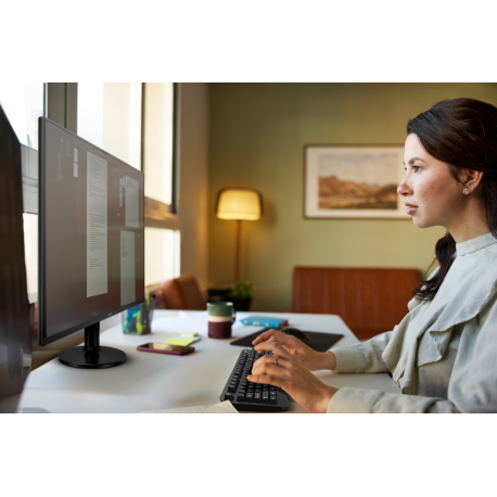 Philips 27E2N1100L - 1000 Series - LED monitor - 27" - 1920 x 1080 Full HD (1080p) @ 100 Hz - VA - 4000:1 - 1 ms - HDMI, VGA - textured black - 6