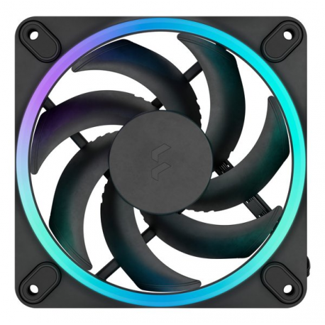 Fractal Design Momentum 12 RGB - Case fan - 120 mm - black (pack of 3) - 4