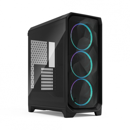 Fractal Design Meshify 3 RGB - Tower - extended ATX - no power supply (ATX) - black TG light tint - USB / Audio - 0