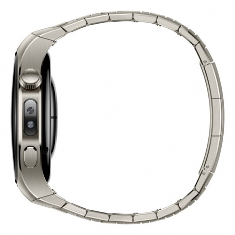 Huawei Watch 5 - 46 mm - aerospace-grade titanium - smart watch with strap - titanium - wrist size: 140-210 mm - display 1.5" - Bluetooth, Wi-Fi 6, LTE - 4G - 58 g - silver - 2