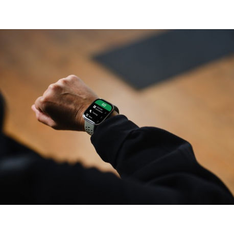 Amazfit Bip 6 - Smart watch with strap - liquid silicone - wrist size: 130-195 mm - display 1.97" - Bluetooth - 27.9 g - stone - 1