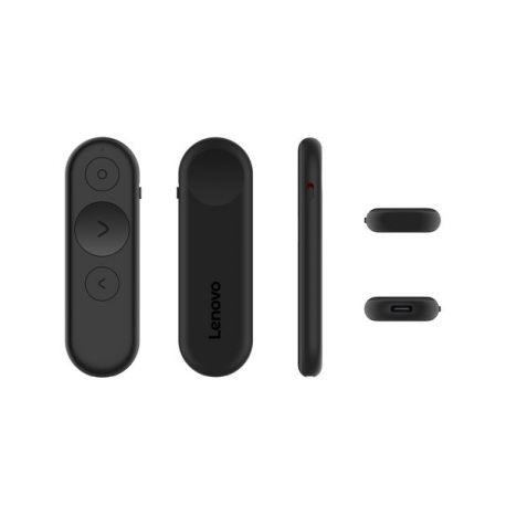 Lenovo - Presentation remote control - RF - black - for ThinkBook 16p G5 IRX; ThinkPad X1 Carbon Gen 12; X12 Detachable Gen 2; Yoga Slim 7 14 - 0