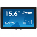 iiyama ProLite OTF1616MC-B1 - LED monitor - 15.6" - open frame - touchscreen - 1920 x 1080 Full HD (1080p) @ 60 Hz - VA - 1100 cd/m² - 800:1 - 25 ms - HDMI, VGA, DisplayPort - black