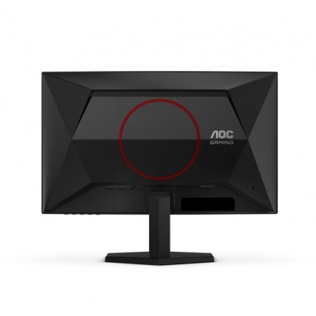AOC Gaming C24G42E - LED monitor - gaming - curved - 24" (23.6" viewable) - 1920 x 1080 Full HD (1080p) @ 180 Hz - Fast VA - 250 cd / m² - 3000:1 - HDR10 - 0.5 ms - 2xHDMI, DisplayPort - speakers - black, red - 1