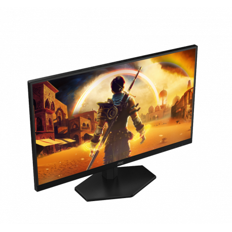 AOC Gaming Q27G42XNE - LED monitor - gaming - 27" - 2560 x 1440 QHD @ 180 Hz - Fast VA - 300 cd / m² - 5000:1 - HDR10 - 0.5 ms - 2xHDMI, DisplayPort - speakers - black, red - 4