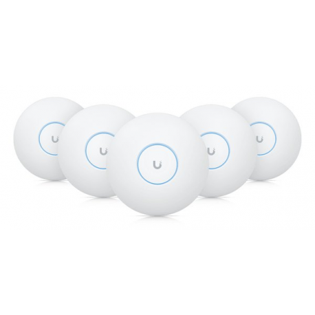 Ubiquiti UniFi U7 Pro - Radio access point - Wi-Fi 7 - Wi-Fi 7 - 2.4 GHz, 5 GHz, 6 GHz - wall  /  ceiling mountable (pack of 5) - 0