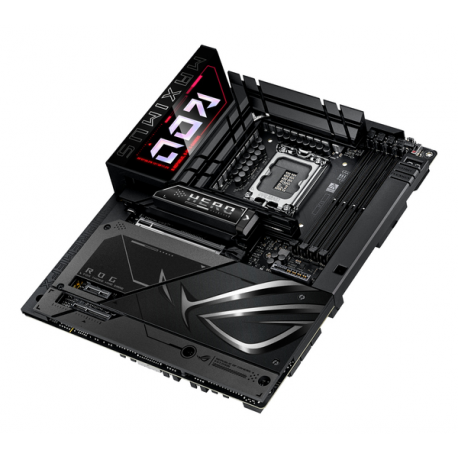ASUS ROG MAXIMUS Z890 HERO BTF - Motherboard - ATX - LGA1851 Socket - Z890 Chipset - USB4, USB 3.2 Gen 1, USB-C 3.2 Gen2, USB 3.2 Gen 2 - Wi-Fi 7, Bluetooth, 5 Gigabit Ethernet - onboard graphics (CPU required) - HD Audio (8-channel) - 26