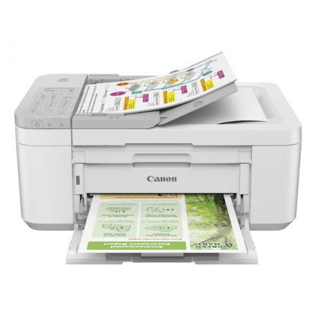 Canon PIXMA TR4756i - Multifunction printer - colour - ink-jet - A4 (210 x 297 mm), Legal (216 x 356 mm) (original) - A4/Legal (media) - up to 6.4 ppm (copying) - up to 8.8 ipm (printing) - 120 sheets - 33.6 Kbps - USB 2.0, Wi-Fi(n) - white - 2
