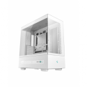 DeepCool CH690 DIGITAL - Mid tower - ATX - windowed side panel (tempered glass) - no power supply (ATX / PS / 2) - white - USB / Audio