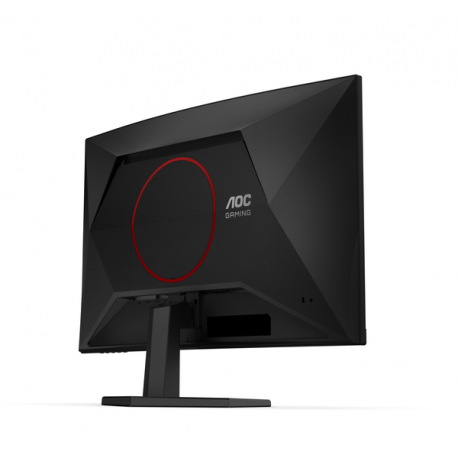 AOC Gaming C27G42E - LED monitor - gaming - curved - 27" - 1920 x 1080 Full HD (1080p) @ 180 Hz - Fast VA - 300 cd / m² - 3000:1 - HDR10 - 0.5 ms - 2xHDMI, DisplayPort - speakers - black, red - 5
