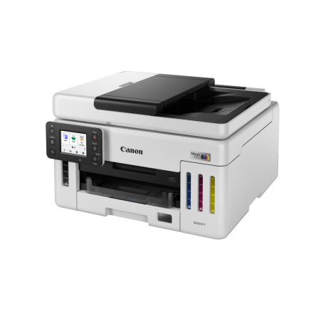 Canon MAXIFY GX6150 MegaTank - Multifunction printer - colour - ink-jet - CISS - Legal (216 x 356 mm), A4 (210 x 297 mm) (original) - A4 / Legal (media) - up to 24 ipm (printing) - 350 sheets - USB 2.0, Wi-Fi(n), LAN - 7