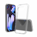 Screenor Bumper - Back cover for mobile phone - thermoplastic polyurethane (TPU), acrylic - transparent - for Google Pixel 9A