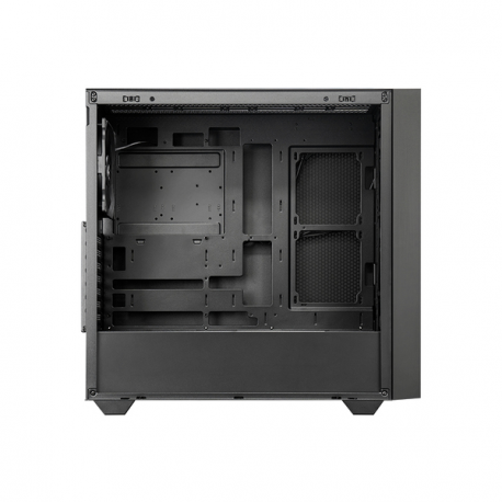 Chieftec Gamer Series Night Hunter - Tower gaming - extended ATX - windowed side panel (tempered glass) - no power supply (ATX) - black - USB / Audio - 2