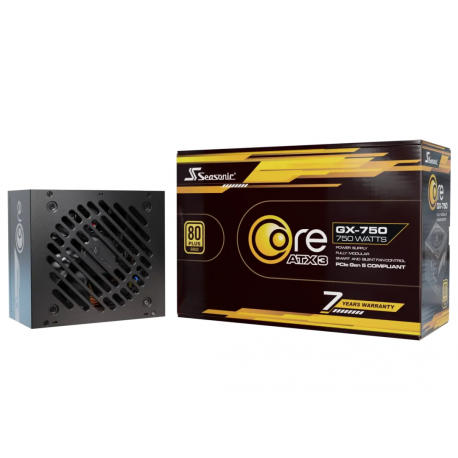 Seasonic CORE GX 850 - Power supply (internal) - ATX12V 3.1 - 80 PLUS Gold - AC 100-240 V - 850 Watt - 0