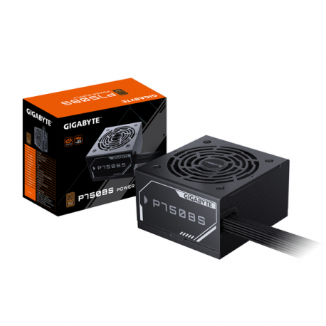 Gigabyte P750BS - Power supply (internal) - ATX12V - 80 PLUS Bronze - 200 - 240 V - 750 Watt - active PFC - 0