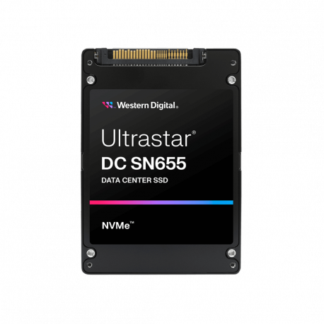 WD Ultrastar DC SN655 WUS5EC0B1ESP7Y3 - SSD - Data Centre - 30.72 TB - internal - 2.5" - U.3 PCIe 4.0 (NVMe) - 0