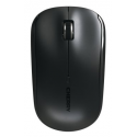 CHERRY MW 2200 - Mouse - ergonomic - right and left-handed - optical - 3 buttons - wireless - 2.4 GHz - USB wireless receiver - black