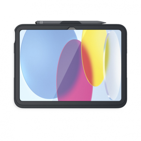 ZAGG Rugged Messenger - Protective case for tablet - rugged - B2B Only, MOQ 1k - polycarbonate - charcoal - for Apple 10.9-inch iPad (10th generation) - 2