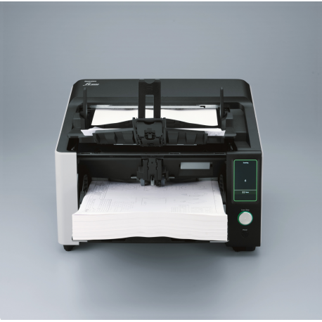 Ricoh fi 8950 - Document scanner - Dual CIS - Duplex - 305 x 431.8 mm - 600 dpi x 600 dpi - up to 150 ppm (mono)  /  up to 150 ppm (colour) - ADF (750 sheets) - up to 130000 scans per day - Gigabit LAN, USB 3.2 Gen 1 - 2