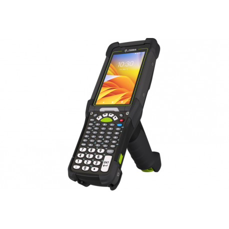 Zebra MC9400 - Data collection terminal - rugged - Android - 128 GB - 4.3" colour (800 x 480) - rear camera + front camera - barcode reader - (2D imager) - USB host - microSD slot - NFC, Wi-Fi 6E, Bluetooth - TAA Compliant - 1