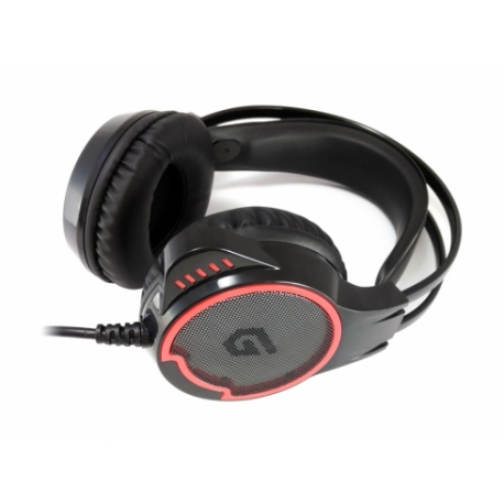 Conceptronic Athan U1 - Headset - 7.1 channel - full size - wired - USB - black - 1