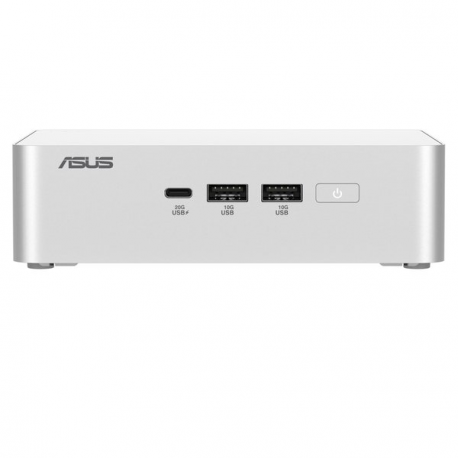ASUS NUC 15 Pro+ RNUC15CRSU700002 - Barebone - mini PC 1 x Core Ultra 7 255H / up to 5.1 GHz - RAM 0 GB - Arc Graphics 140T - IEEE 802.11ax (Wi-Fi 6), IEEE 802.11be (Wi-Fi 7), Bluetooth 5.4, 2.5 Gigabit Ethernet, Gigabit Ethernet - silver - 2