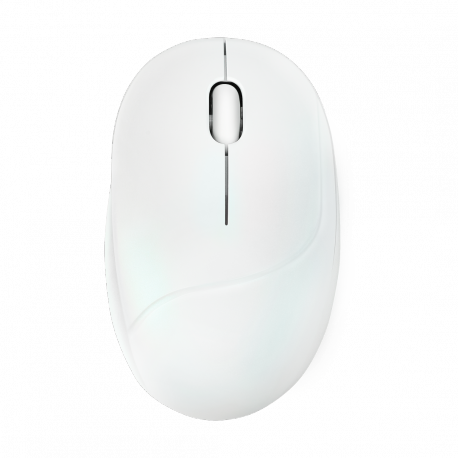 ASUS Fragrance MD101 - Mouse - optical - 4 buttons - wireless - Bluetooth, 2.4 GHz - rose clay - 5