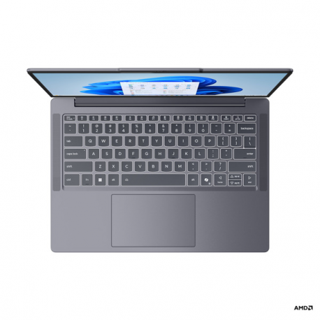 Lenovo IdeaPad Slim 3 14ARP10 83K6 - AMD Ryzen 5 - 7535HS / up to 4.55 GHz - Win 11 Home - Radeon 660M - 16 GB RAM - 512 GB SSD NVMe - 14" OLED 1920 x 1200 - Wi-Fi 6, Bluetooth - luna grey - kbd: Nordic (Danish/Finnish/Norwegian/Swedish) - 1