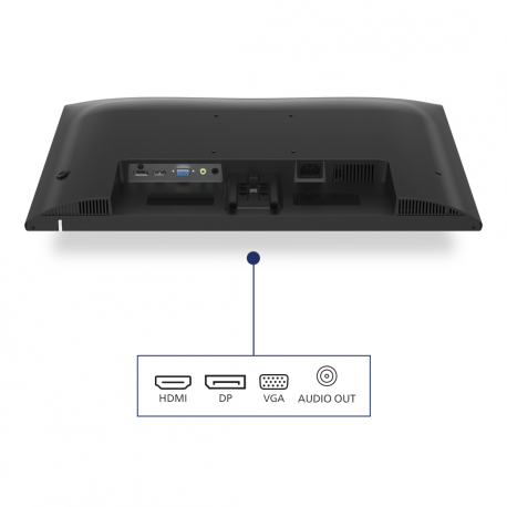 Philips 24E1N1200A - 1000 Series - LED monitor - 24" (23.8" viewable) - 1920 x 1080 Full HD (1080p) @ 100 Hz - IPS - 250 cd/m² - 1300:1 - 1 ms - HDMI, VGA, DisplayPort - speakers - black - 3