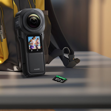 ADATA SPEED PLUS - Flash memory card (SD adapter included) - 64 GB - A2 / Video Class V30 / UHS-I U3 / Class10 - SDXC UHS-I - 5