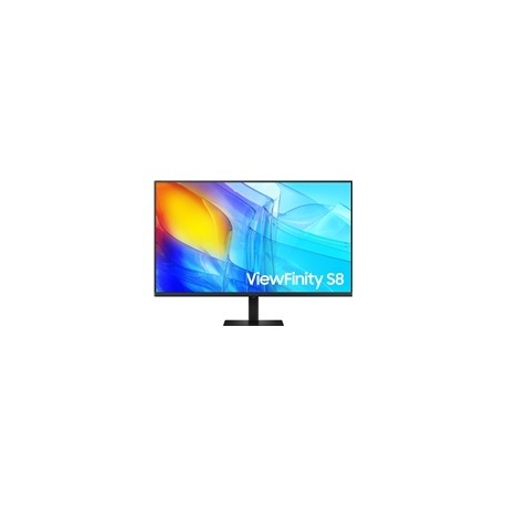 Samsung ViewFinity S8 S37D800EAU - S80D Series - LED monitor - 37" - 3840 x 2160 UHD @ 60 Hz - VA - 350 cd/m² - 3000:1 - HDR10 - 5 ms - HDMI, DisplayPort - black - 0