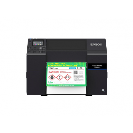 Epson ColorWorks CW-D6500Pe - Label printer - colour - ink-jet - Roll (21.6 cm) - 1200 x 1200 dpi - up to 85 mm / sec (mono)  /  up to 85 mm / sec (colour) - cutter - 9