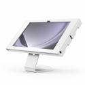 Compulocks Galaxy Tab A9+ Apex Enclosure Core Stand - Mounting kit - boltable - for tablet - 45° core - lockable - metal frame, steel - white - screen size: 11" - counter top, wall-mountable - for Samsung Galaxy Tab A9+
