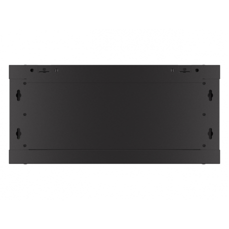 Lanberg - Rack cabinet - wall mountable - black, RAL 9004 - 4U - 19" - 4