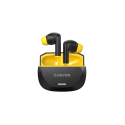 CANYON headset HEXAGON 7 TWS ANC+ENC Wireless Charge Black Yellow
