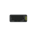 Logitech POP Icon Keys - Keyboard - wireless - Bluetooth LE - QWERTY - US International - graphite, green