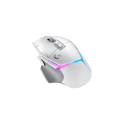 Logitech G G502 X PLUS - Mouse - optical - 13 buttons - wireless - LIGHTSPEED - Logitech LIGHTSPEED receiver - white