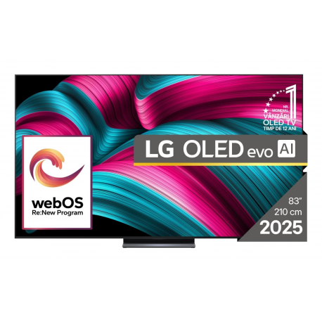 LG OLED83C51LA - 83" Diagonal Class C5 Series OLED TV - OLED evo AI - Smart TV - webOS - 4K UHD (2160p) 3840 x 2160 - HDR - 0
