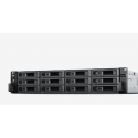 Synology RackStation RS2423+ - NAS server - 12 bays - rack-mountable - SATA 6Gb / s - RAID 0, 1, 5, 6, 10, JBOD - RAM 8 GB - Gigabit Ethernet  /  10 Gigabit Ethernet - iSCSI support - 2U