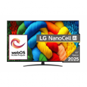LG 65NANO81A3A - 65" Diagonal Class Nano81 Series LED-backlit LCD TV - Smart TV - webOS - 4K UHD (2160p) 3840 x 2160 - HDR - Direct LED, Nano Cell AI Display