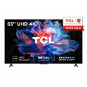 TCL 65V6C - 65" Diagonal Class (64.5" viewable) - V6C Series LED-backlit LCD TV - Smart TV - Google TV - 4K UHD (2160p) 3840 x 2160 - HDR - brushed metal