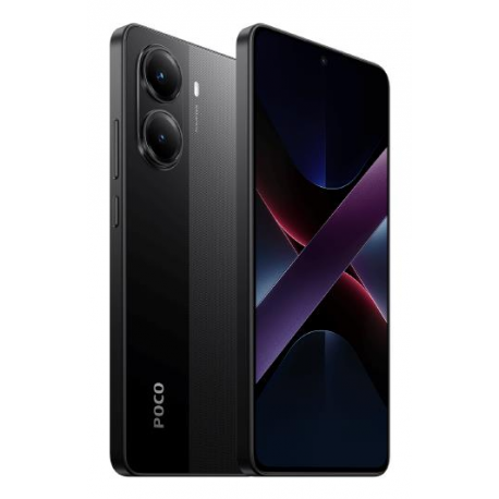 Xiaomi POCO X7 Pro - 5G smartphone - dual-SIM - RAM 12 GB  /  Internal Memory 512 GB - OLED display - 6.67" - 2712 x 1220 pixels (120 Hz) - 2x rear cameras 50 MP, 8 MP - front camera 20 MP - black - 0