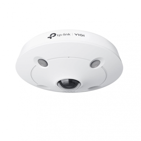 TP-Link VIGI InSight S655I V1 - Network surveillance camera - fisheye - indoor - waterproof - colour (Day&Night) - 5 MP - 2560 x 1920 - M12 mount - fixed focal - audio - LAN 10 / 100 - H.265+, H.265, H.264+, H.264 - DC 12 V  /  PoE - 0