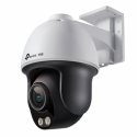 TP-Link VIGI C540S V1 - Network surveillance camera - pan / tilt - turret - outdoor - weatherproof - colour (Day&Night) - 4 MP - 2688 x 1520 - M16 mount - fixed focal - audio - Ethernet 10Base-T / 100Base-T - H.264, H.265, H.265+, H.264+ - DC 12 V / PoE