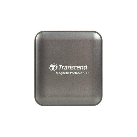 Transcend ESD420 - SSD - 4 TB - external (portable) - USB 3.2 Gen 2x2 (USB-C connector) - iron grey - 0