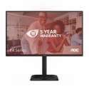 AOC 27E4U - LED monitor - 27" - 1920 x 1080 Full HD (1080p) @ 120 Hz - IPS - 300 cd / m² - 1500:1 - 4 ms - HDMI, VGA, DisplayPort - speakers - black