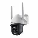 TP-Link VIGI C540-4G V1 - Network surveillance camera - pan / tilt - turret - outdoor - weatherproof - colour (Day&Night) - 4 MP - 2560 x 1440 - M12 mount - fixed focal - audio - wireless - 4G, LAN 10 / 100, LTE, WCDMA - H.264, H.265, H.265+, H.264+ - DC 12 V