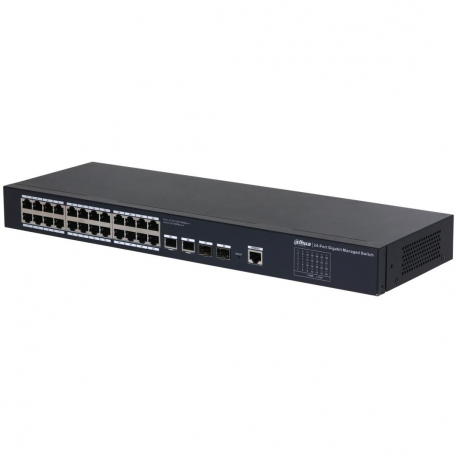 NET SWITCH 28PORT 10/100M/1G/SG4028 DAHUA - 0