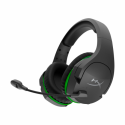 HyperX CloudX Stinger Core - Headset - full size - 2.4 GHz - wireless - black, green, green-grey