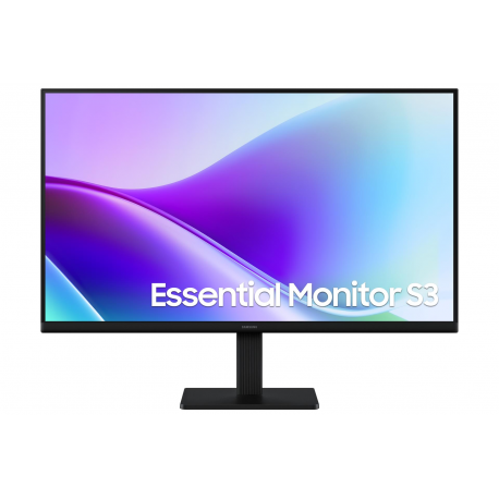 Samsung Essential S3 S27F320GAU - S32GF Series - LED monitor - 27" - 1920 x 1080 Full HD (1080p) @ 120 Hz - IPS - 250 cd / m² - 1000:1 - 5 ms - 2xHDMI - black - 0